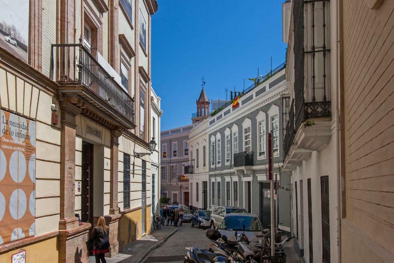 Flamencos Apartamento Con Garage 5 Pax Apartman Sevilla Kültér fotó